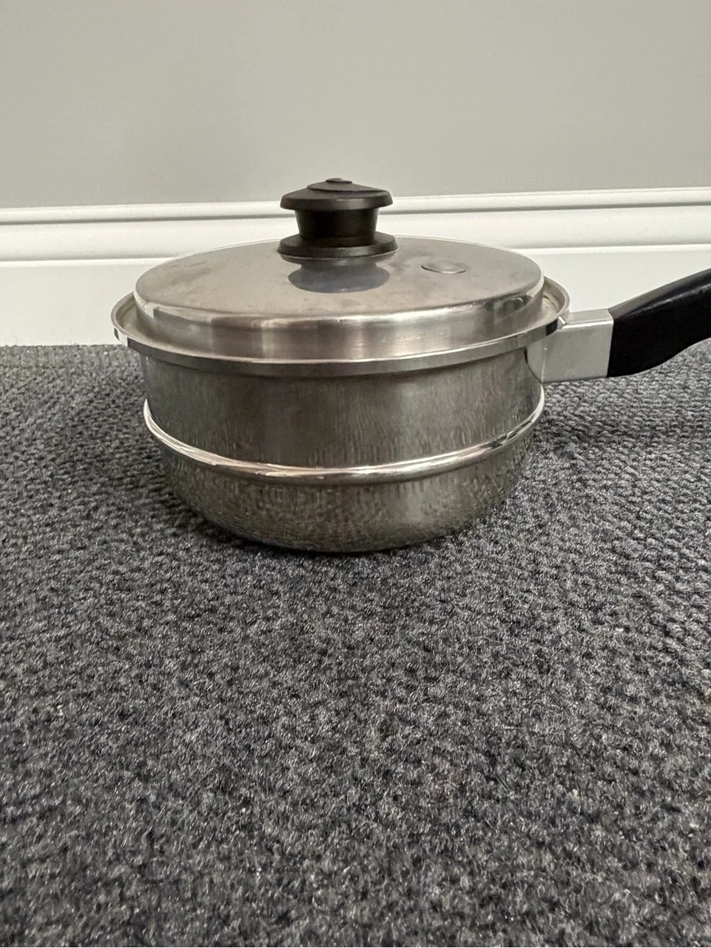 Saladmaster system 7 Steamer Insert Pan Vapo Lid Stainless Steel 9”